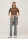 Brown pure cotton relaxed fit t-shirt_2