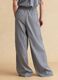 Blue striped palazzo trousers with elasticated waist_2
