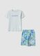 Light blue organic cotton pyjamas_0