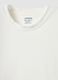 White organic cotton slim-fit short-sleeve T-shirt_2