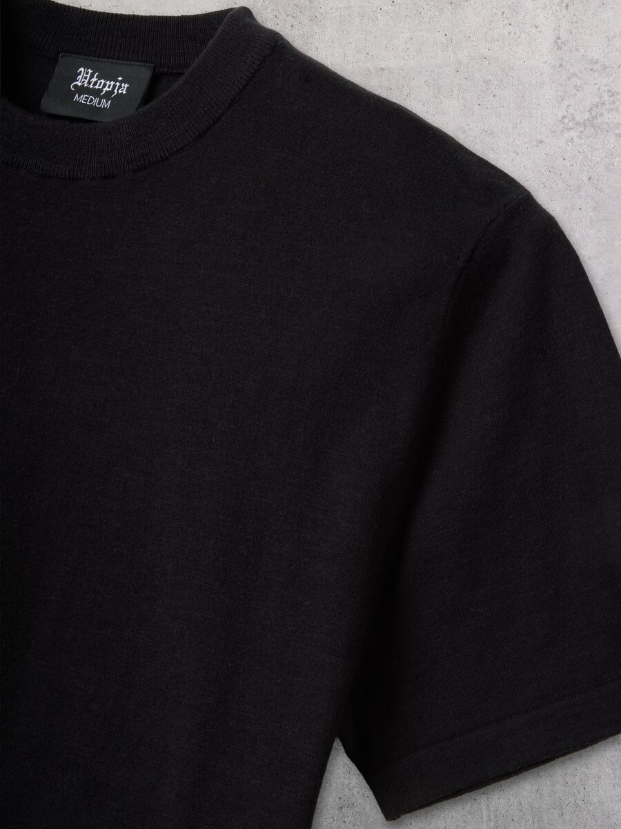 Black Knit T-shirt_6
