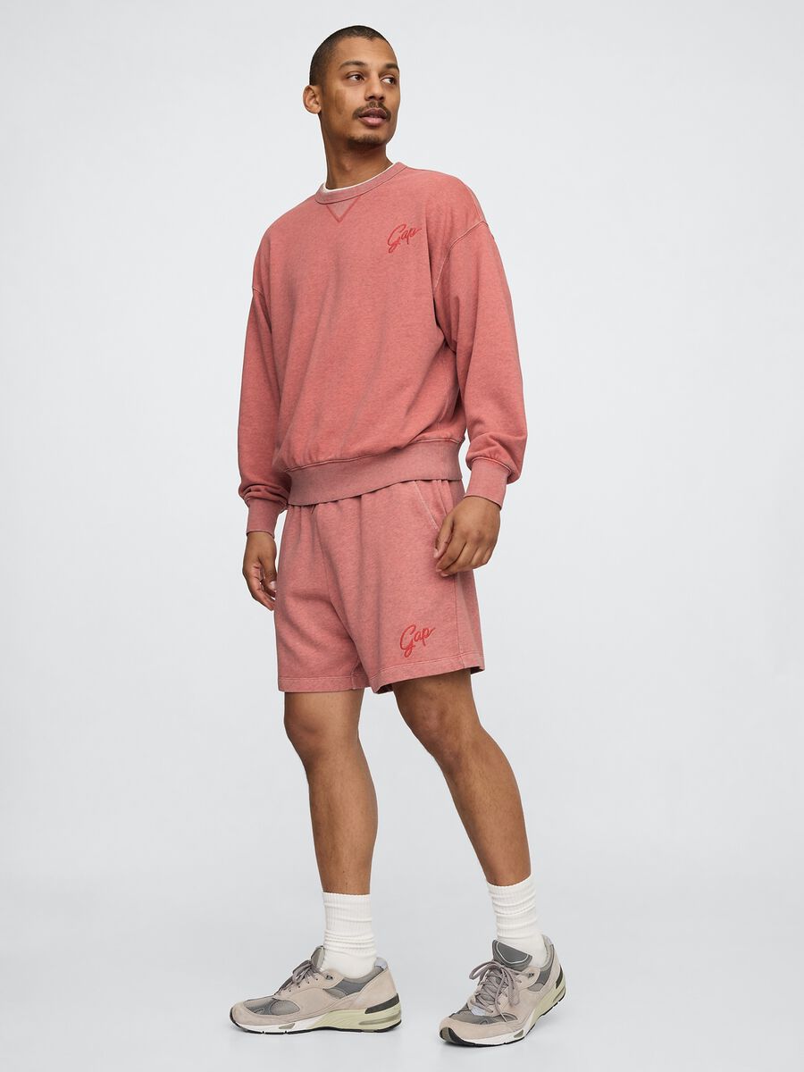 Pink Gap Cotton Blend Shorts_0