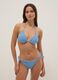 Light blue triangle bikini top in stretch fabric_1