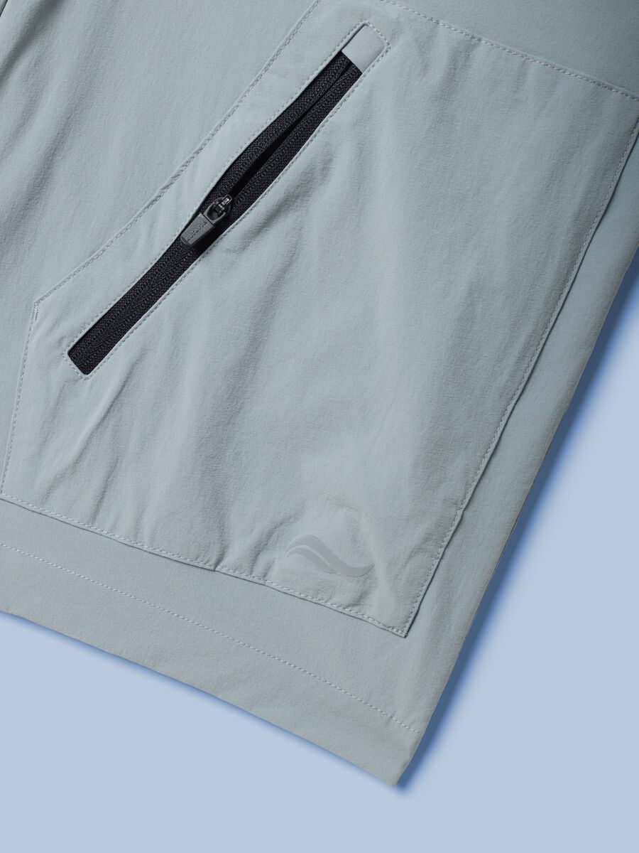 Grey ALTAVIA SAILING stretch-fabric Bermuda shorts_7