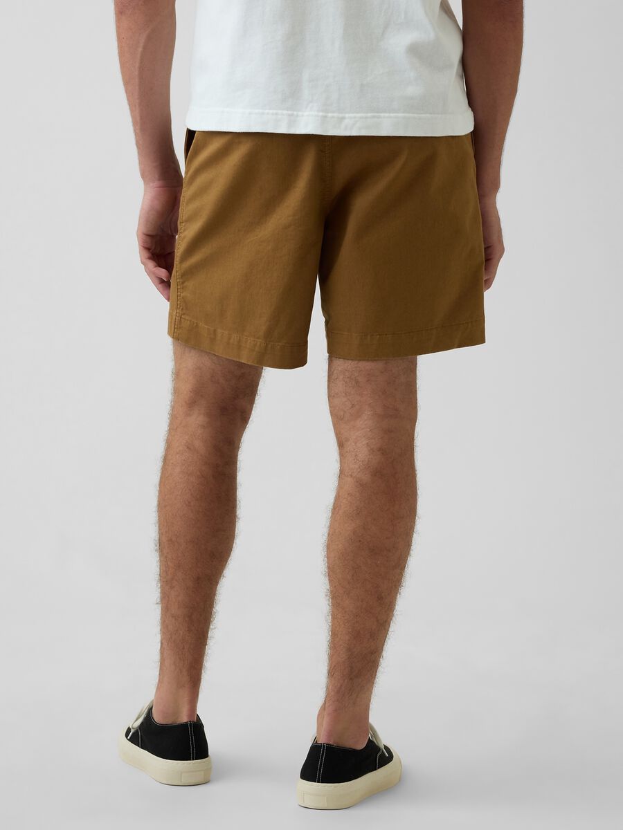 Stretch cotton shorts_1