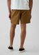 Stretch cotton shorts_1
