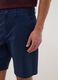 Blue chino bermuda shorts in stretch cotton_3