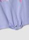 Purple organic cotton vest top with knot detail_2