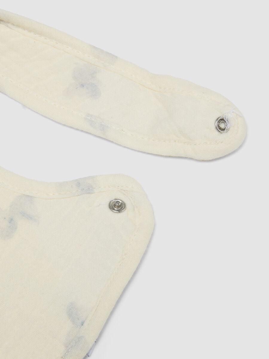 Set of 2 multicolour pure cotton baby bibs_1