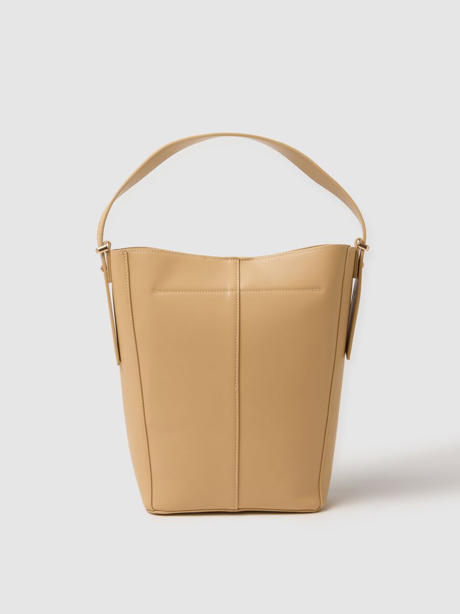Borsa a secchiello beige_1