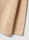 Beige organic cotton T-shirt with teddy bear print for baby girl_3