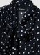 Sleeveless multicolour polka dot blouse with fancy collar, regular fit_5