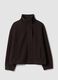 Brown viscose-blend cardigan, regular fit_4