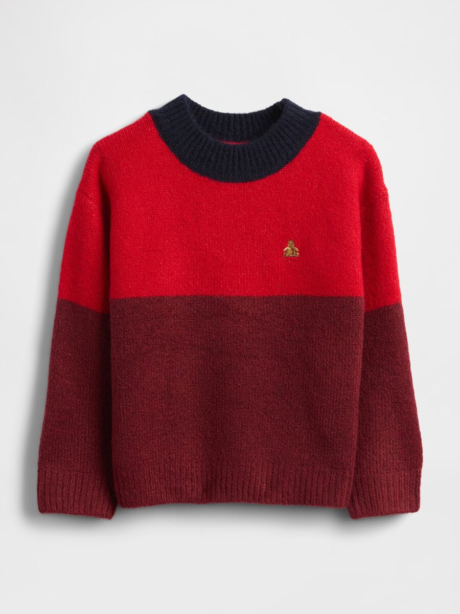 Red and Brown Sweater for Kids_0