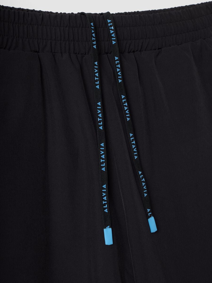 Black easy-dry stretch shorts ALTAVIA RUNNING_7