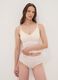 Pink stretch V-neck camisole_0