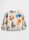 Cotton-blend sweatshirt with print_1