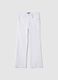 White Stretch Cotton Flare Jeans_4