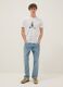 White Paul Frank print T-shirt in pure cotton, regular fit_0