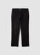 Black regular-fit jeans in a cotton, lyocell and viscose blend_0