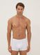 Boxer bianco in cotone organico_0