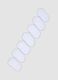 Seven-pack of white organic cotton socks_0
