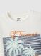 White pure cotton regular fit kids t-shirt with print_3
