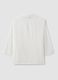 White viscose-blend shirt with classic collar_6