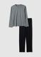 Multicolour pure cotton regular fit pyjamas_4