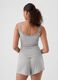 Stretch grey pyjama with lace details_2