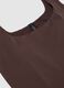 Brown regular fit vest with wide straps_5