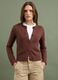 Brown pure cotton button-up cardigan, regular fit_2