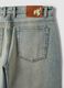 Light blue denim jeans in pure cotton, loose fit_5