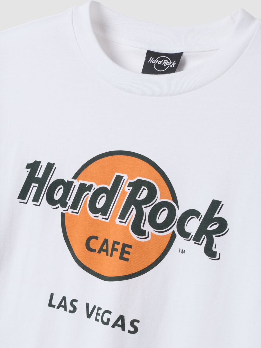 White pure cotton T-shirt with print_1