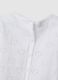 Set of white pure cotton t-shirt and shorts for baby girl with hearts_3