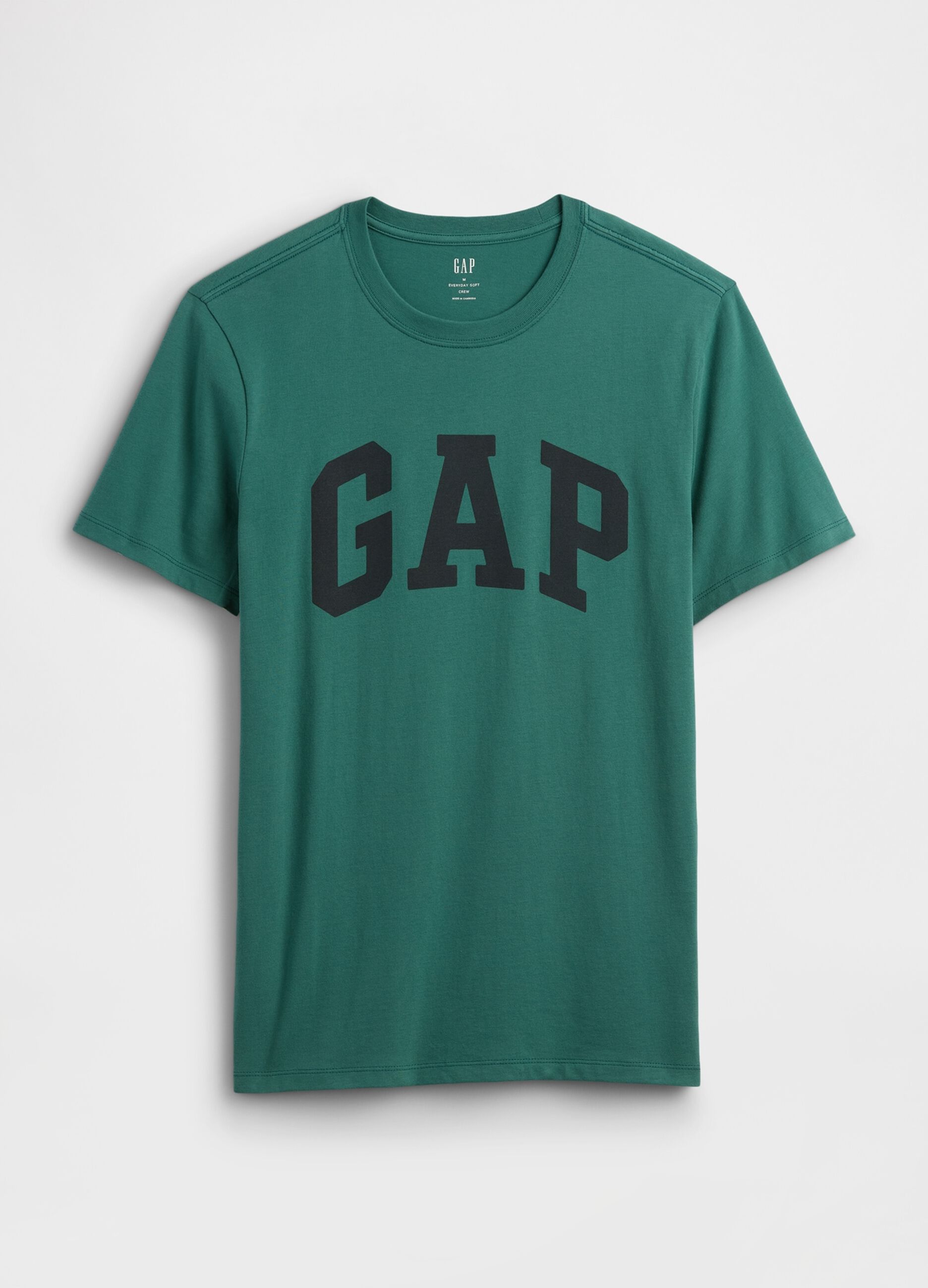 Pure Cotton Short Sleeve T-shirt with Logo
