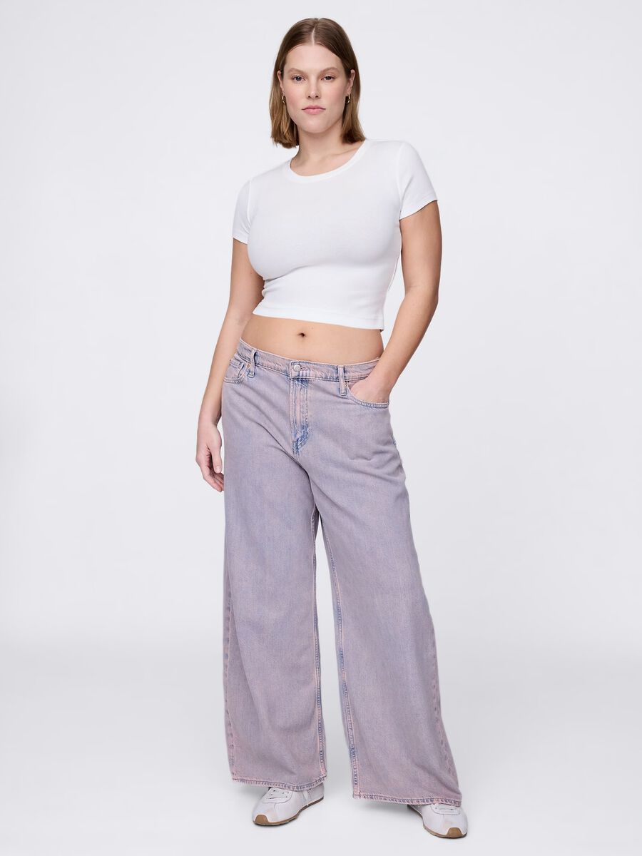 Wide-leg trousers in Lyocell and cotton_4