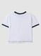 White stretch cotton T-shirt with Stitch print, regular fit_6