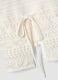 White pure cotton regular-fit top with openwork texture_5