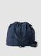 Blue drawstring travel bag_0