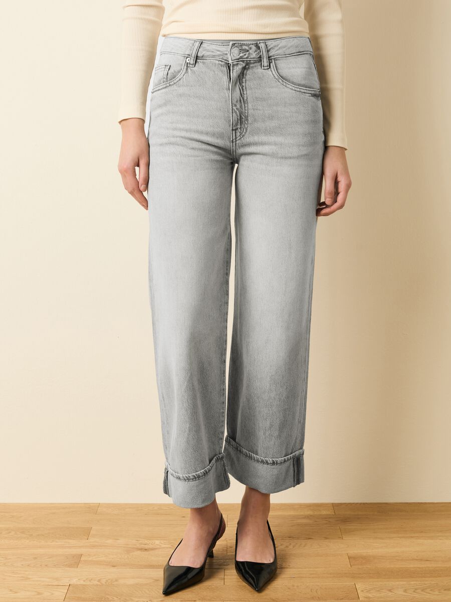 Jeans culotte a gamba larga_1
