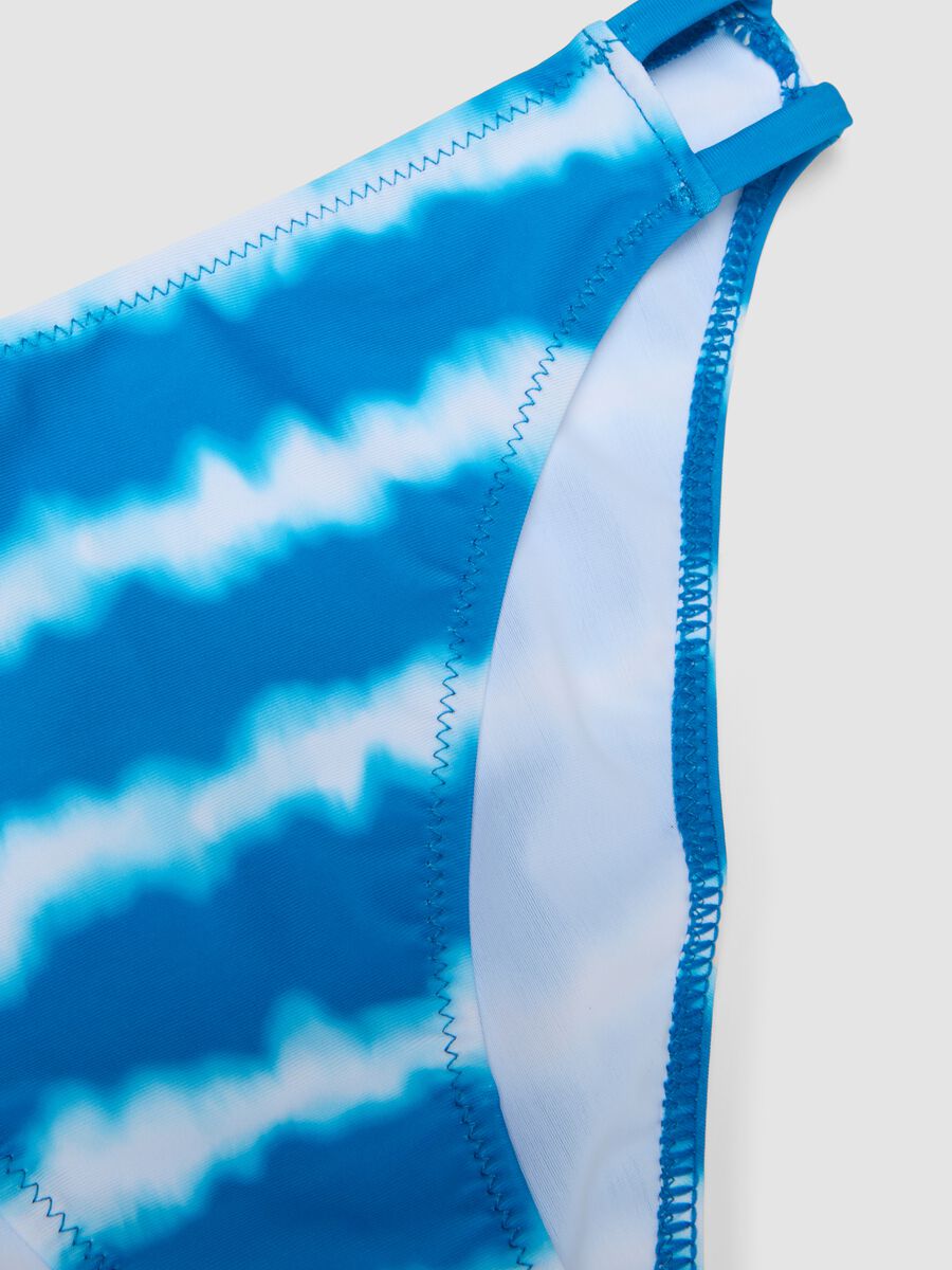 Light blue stretch fabric bikini_3