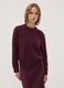 Purple stretch wool crew-neck jumper_0