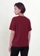 Red crew-neck T-shirt in stretch cotton-modal blend, regular fit_3