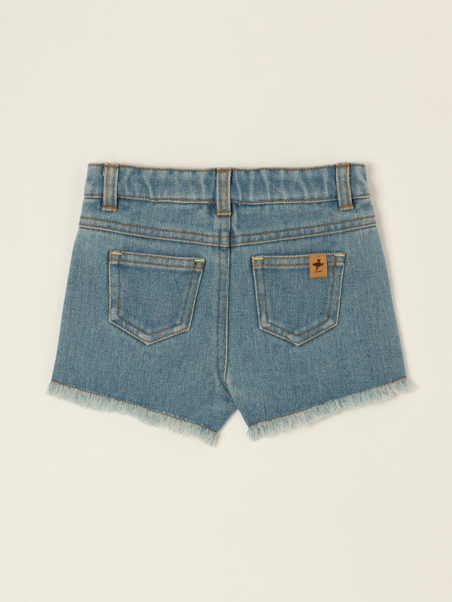 Shorts in viscosa misto cotone IANA_1