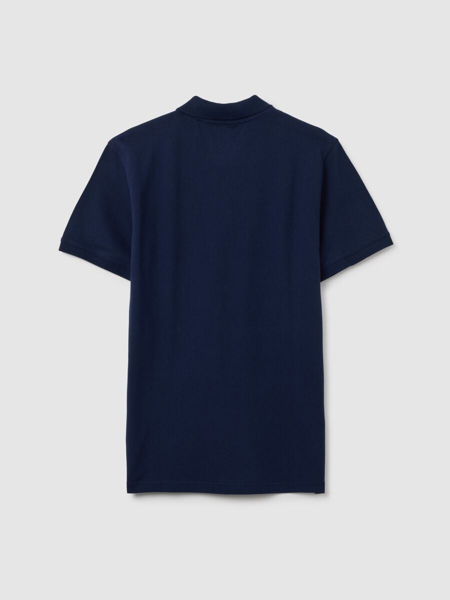 Pique polo shirt with embroidered logo_2