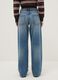 Blue pure cotton boyfriend fit jeans_2