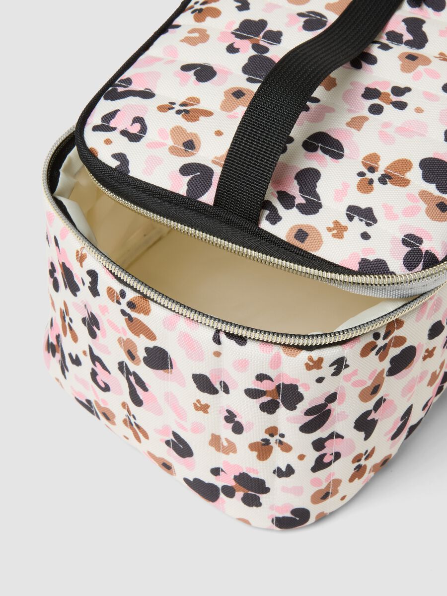 White animal-print beauty case_2