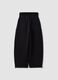 Black cotton-blend baggy-fit joggers_5