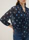 Multicolour Long Sleeve Blouse with Polka Dots, Regular Fit_3